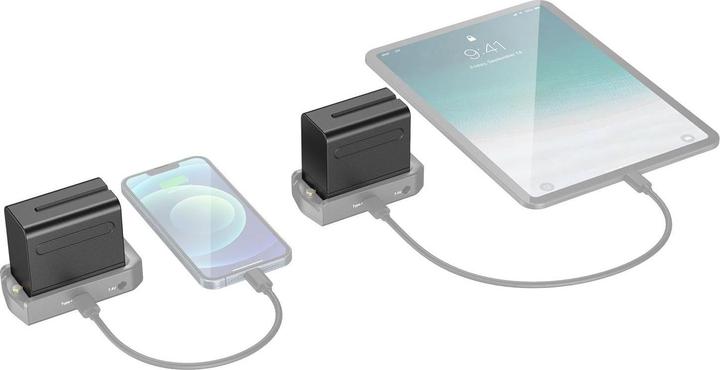 Actual product image SmallRig 3823 NP-F970 (Rechargeable battery, Charger)