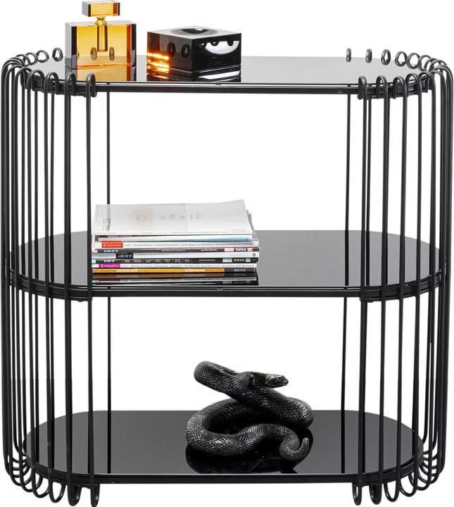 Image du produit Kare Design Konsole Wire Schwarz 81x78cm