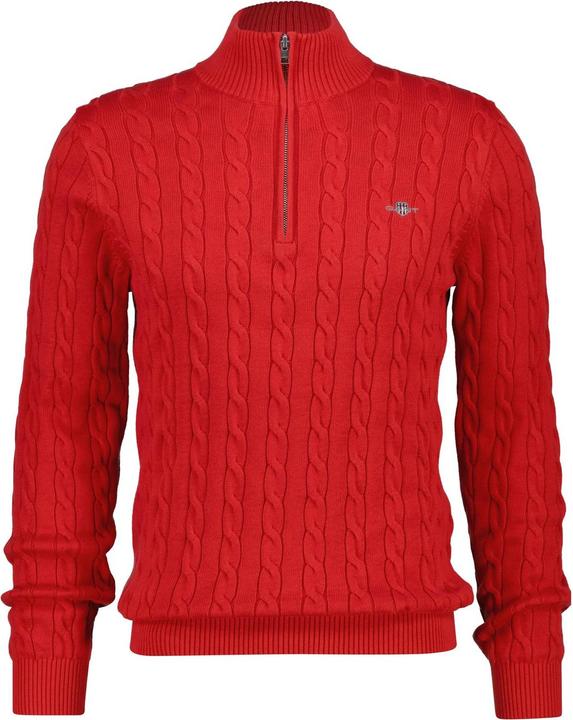 Produktbild GANT Halb-zip Baumwollstrickpullover (L)