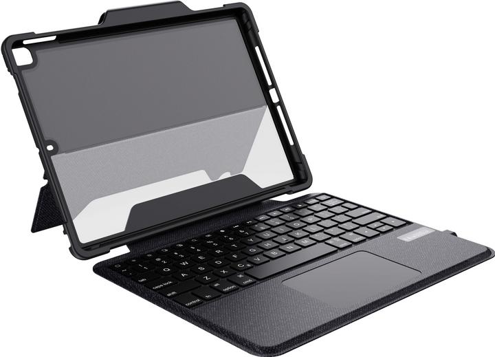 Actual product image Deqster Rugged Keyboard Folio (DE, iPad 2021 (9th Gen), iPad 2019 (7th gene), iPad 2020 (8. Gen))