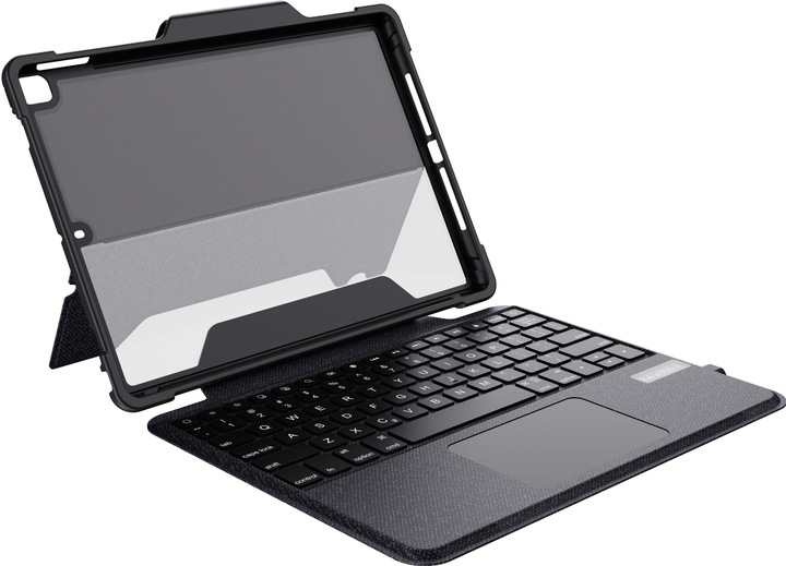Actual product image Deqster Rugged Keyboard Folio (DE, iPad 2021 (9th Gen), iPad 2019 (7th gene), iPad 2020 (8. Gen))