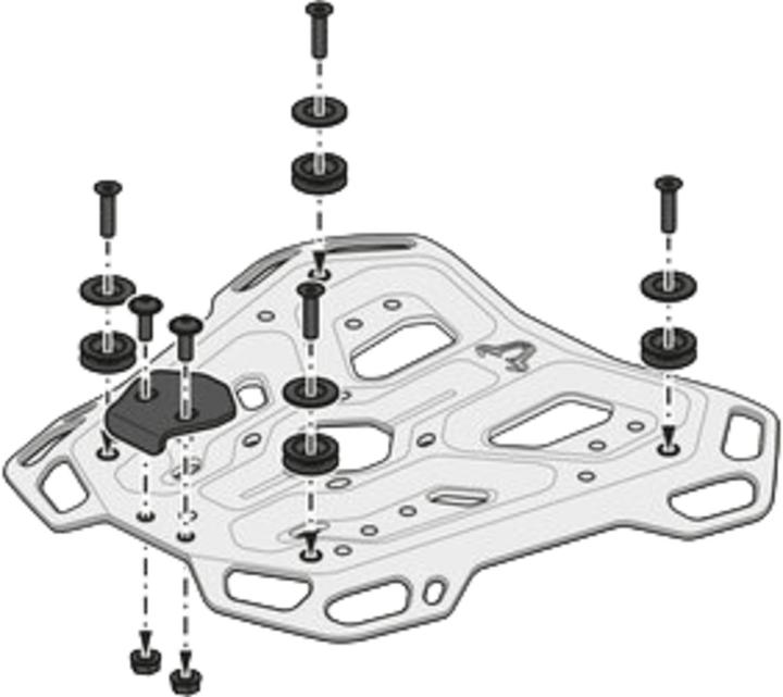 Immagine prodotto Sw Motech Supporto Top Case Adventure Rack