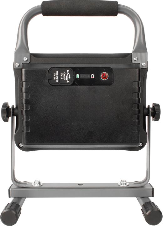 Produktbild Steffen WORKLIGHT LED Akku-Strahler 45W mit Traggriff und Standfuss, grau (4950 lm)