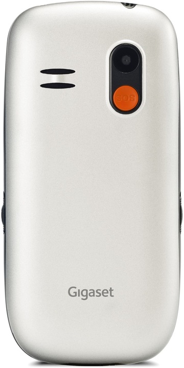 Productafbeelding Gigaset GL390 Dual SIM - Parelwit (2.20", 0.30 Mpx, 2G)