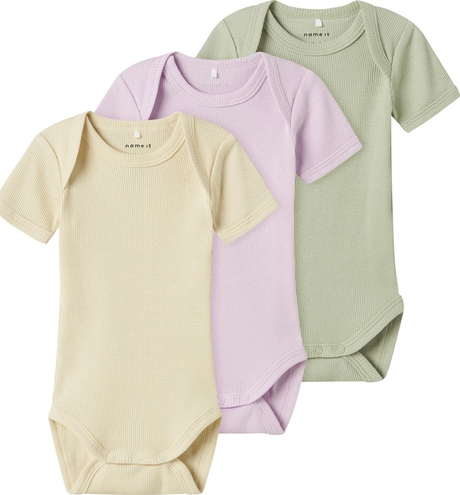 Name it Nbnbody 3p Ss Solid Rib Noos