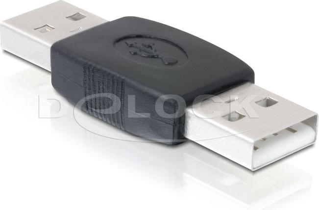 Actual product image Delock USB Adapter USB A – USB A (USB 2.0)