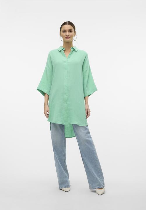 Produktbild Vero Moda VMNATALI 3/4 LONG OVERSHIRT NOOS Hemdblusenkleid (M)