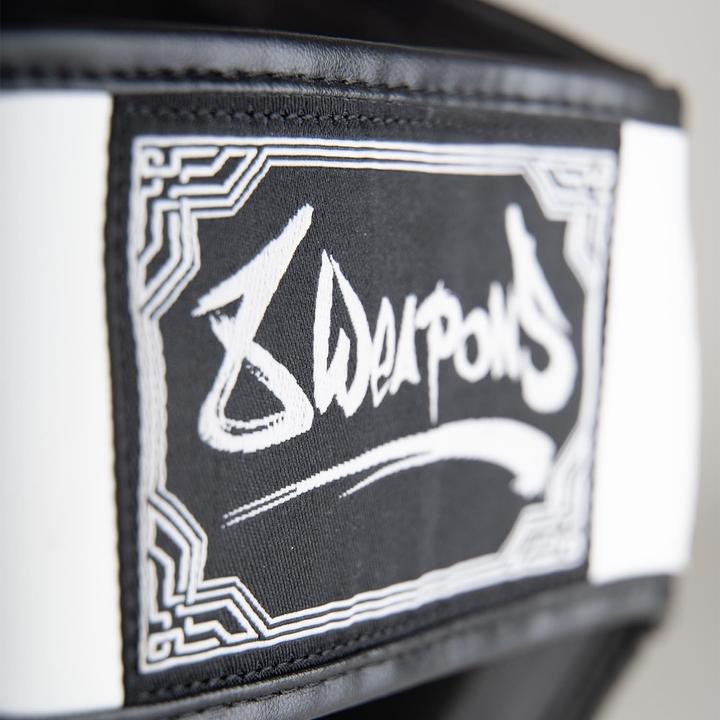 Actual product image 8Weapons 8 WEAPONS Shin Guards - Sak Yant Tigers white M (M)