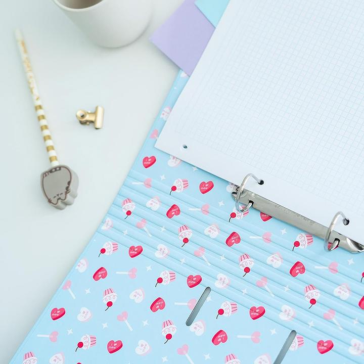 Image du produit Pusheen Classeur à anneaux A4 Étroit 2 anneaux Cat Classeur A4 (32 x 28 cm)