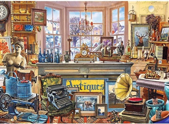 Produktbild Trefl Holzpuzzle 1000 Teile - Antiquitäten (1000 Teile)