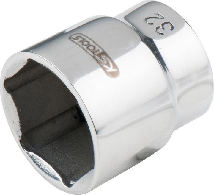 Actual product image KS Tools Stainless steel socket (17 mm)
