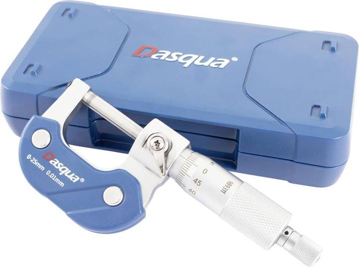 Actual product image Dasqua 4111-5210 External micrometer 25 - 50 mm Reading: 0.01 mm