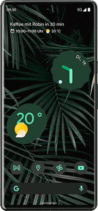 Actual product image Google Pixel 6 Pro (128 GB, Stormy Black, 6.70", SIM + eSIM, 50 Mpx, 5G)