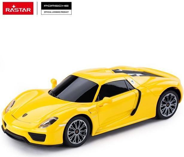 Actual product image Rastar car RC Porsche 918 Spyder 1:24, 71400