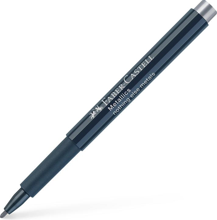 Produktbild Faber-Castell METALLICS - Marker (Silber, 1.50 mm, 1 x)