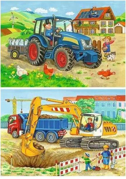 Immagine prodotto Ravensburger Cantiere e fattoria (12 pezzi)