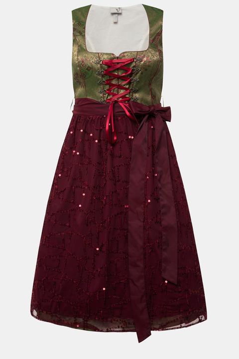 Actual product image Ulla Popken Sequined Drip Dirndl (44)