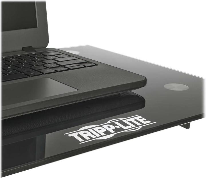 Image du produit Eaton TRIPPLITE Premier Rolling TV Cart for 93,98cm 37Zoll to 177,8cm 70Zoll Displays Black Glass Ba (70", 79 kg)