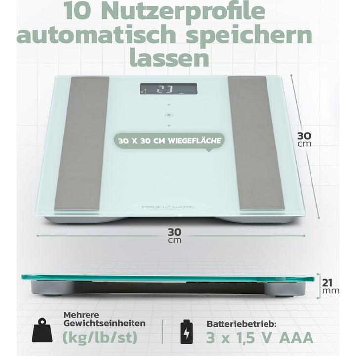 Actual product image Profi-Care Pc-Pw 3007 Fa (180 kg)