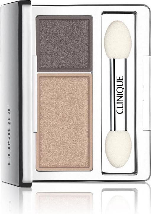 Produktbild Clinique All About Shadow Duo Lidschatten Makeup Sicher für empfindliche Augen AF Neutral Territory (Neutral Territory)