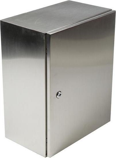 RS PRO IP66 Wall Box, S/Steel, 240x360x150mm