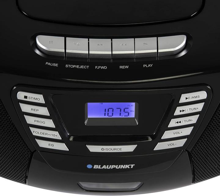 Immagine prodotto Blaupunkt Stereo Portatile Con Lettore CD Per Bambini | B 120 (KW, Bluetooth)