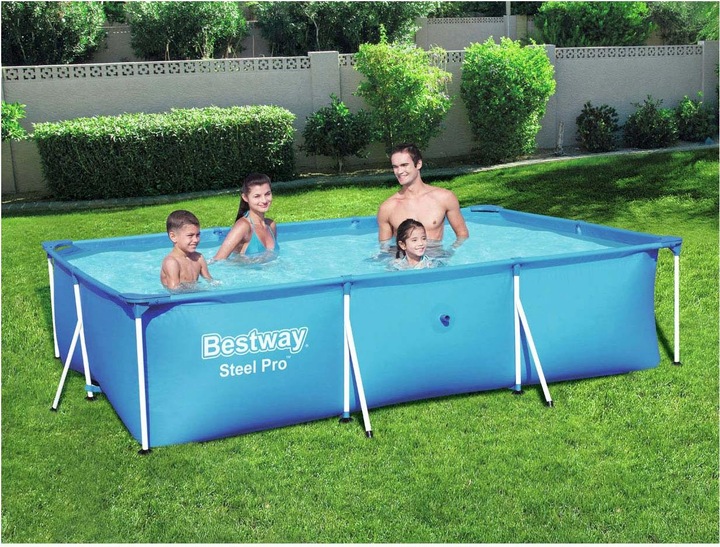 Produktbild Bestway Swimming Pool Steel Pro rechteckig (300 x 201 x 66 cm)