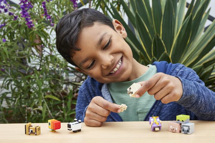 Image du produit Mattel Φιγούρα Minecraft Mob Head Mini HDV64 (1τμχ Τυχαία Επιλογή)