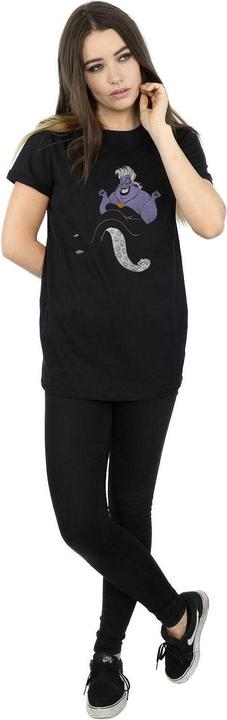 Actual product image The Little Mermaid Womens/Ladies Ursula Cotton Boyfriend T-Shirt (XXL)