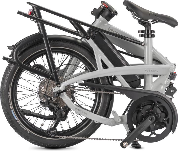 Actual product image Tern Bicycles Vektron P10, Perf, 545Wh, Transit Grey