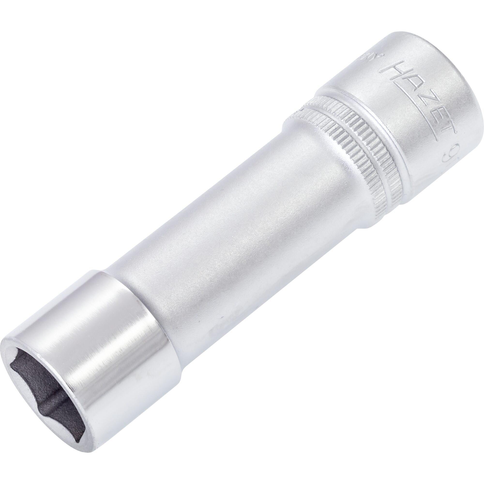 HAZET, Steckschlüssel + Stecknuss, Steckschlüsseleinsatz ∙ Sechskant 900LG-16 ∙ Vierkant12,5 mm (1/2 Zoll) ∙ Aussen Sech...