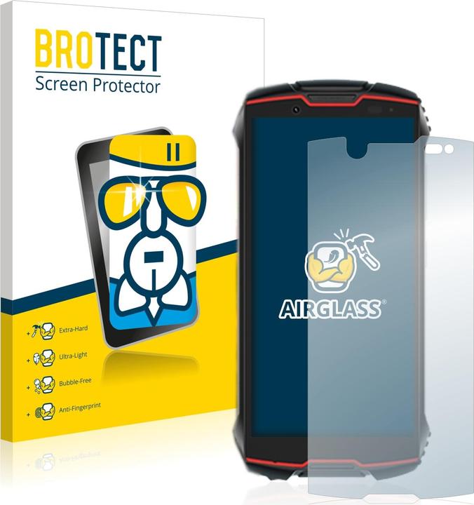 Produktbild BROTECT AirGlass Panzerglasfolie (1 Stück, Cubot King Kong Mini 2 Pro)