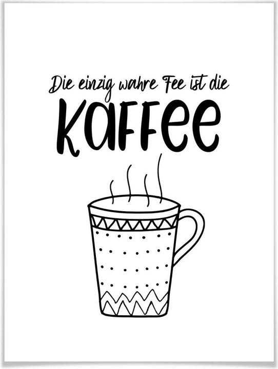 Actual product image Trenddeko The only true fairy (30 x 40 cm)