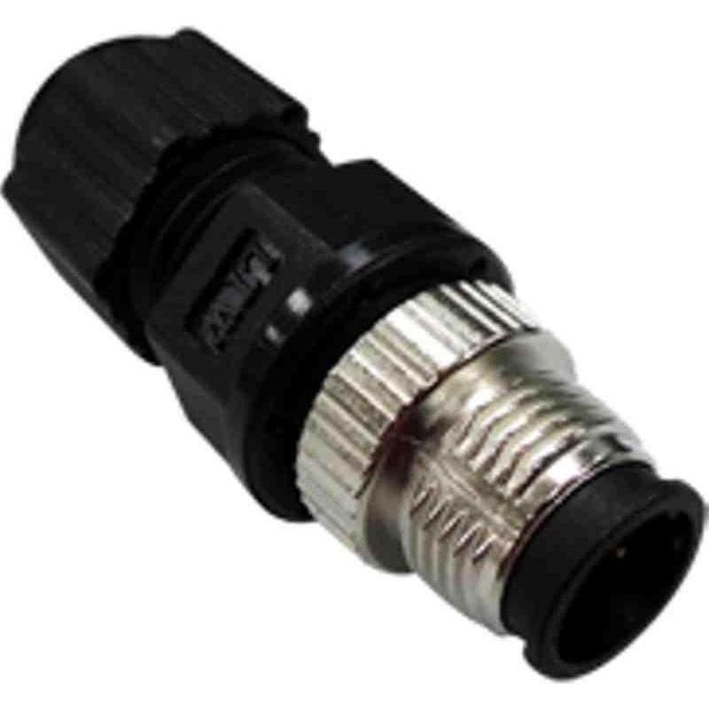 Moxa Connettore IDC tipo M12, maschio a 8 pin, codifica A, grado di protezione IP67, Cavo + Spina elettrica