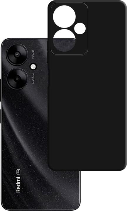 Actual product image 3MK Matt Case for Xiaomi Redmi 13C 5G - black (Xiaomi Redmi 13C 5G)