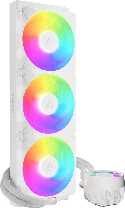 Actual product image Arctic WAK Liquid Freezer III Pro 420 A-RGB (White)