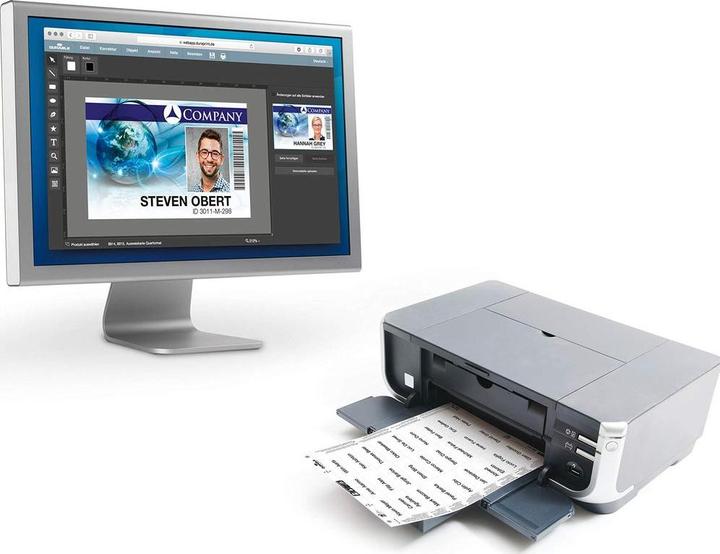 Produktbild Durable Einstecketiketten Badgemaker für Namensschilder