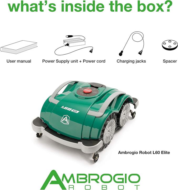 Actual product image Ambrogio L60 Elite (200 m²)