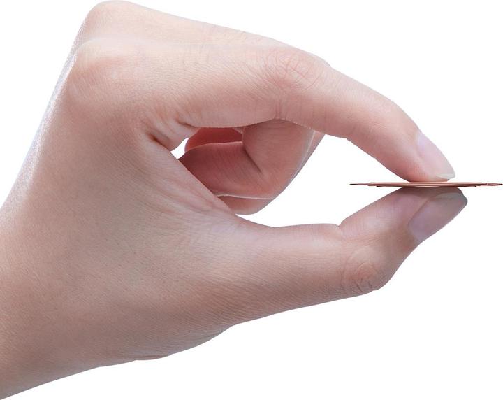 Actual product image Baseus Invisible phone ring holder Rose gold