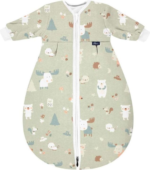 Produktbild Alvi Schlafsäcke Kugelschlafsack Mäxchen Thermo mit Arm - Baby Forest (90 cm, Winter)