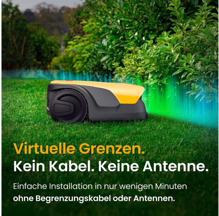 Produktbild Stiga Autonomer Mähroboter A6V inkl. Akku (600 m²)