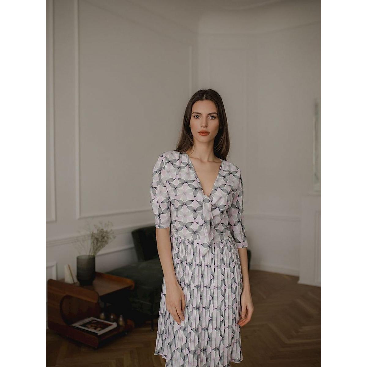 Lenitif, Damen, Kleider, Cocktailkleid, Mehrfarbig, (M)