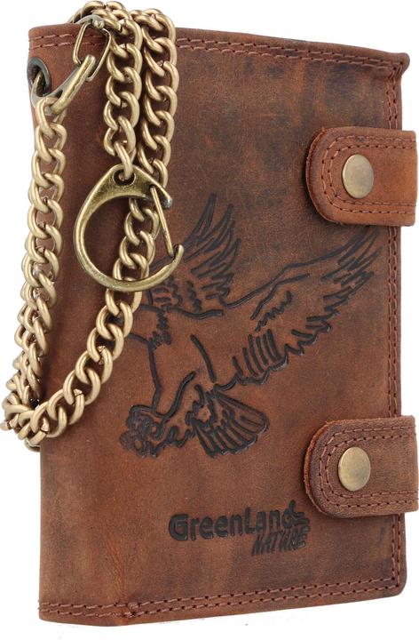 Immagine prodotto Greenland Nature Portafoglio Montenegro RFID in pelle 9 cm