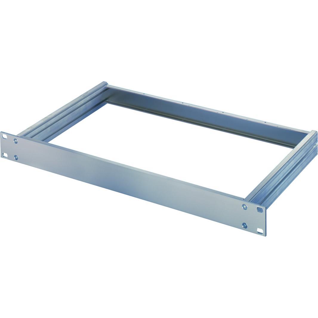 Schroff 19"- Einschub Aluminium (Grundbausatz) - MULTIPAC GRUNDAUSB.2HE 340T, Serverschrank Zubehör