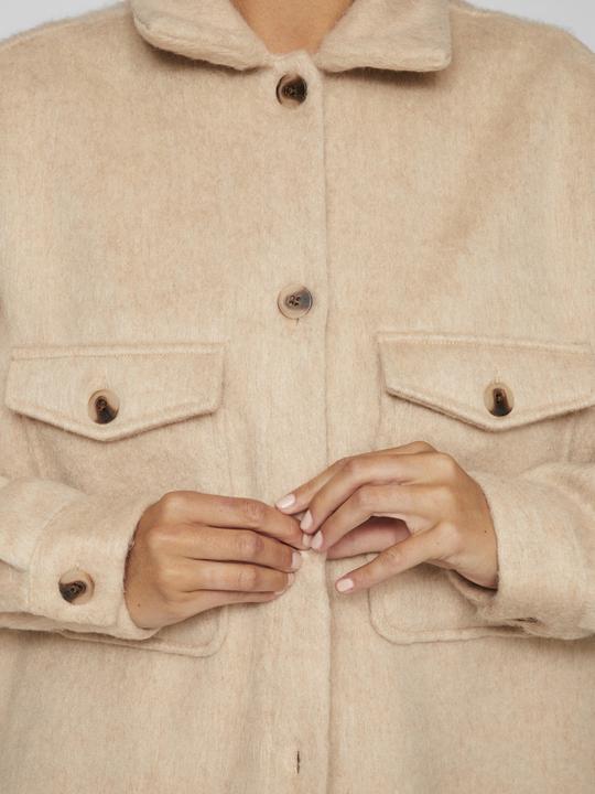 Actual product image Vila Buttoned shacket (38)