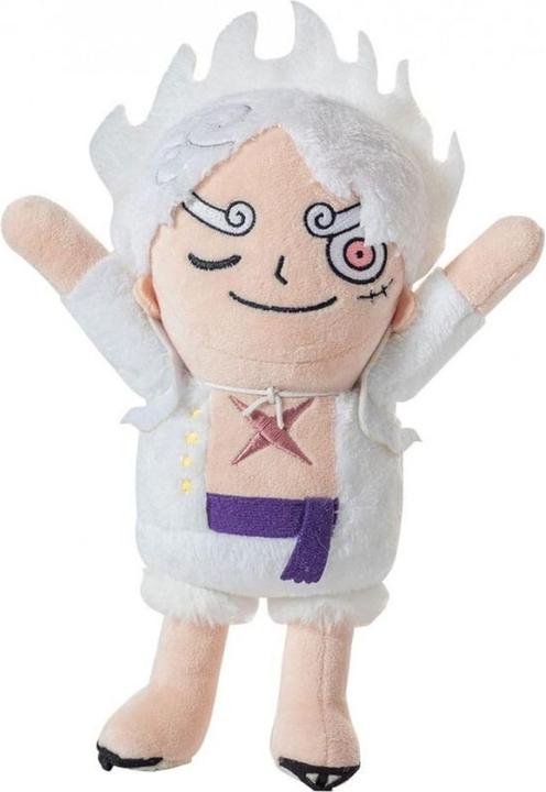 Actual product image Sakami One Piece plush figure Monkey D. Luffy Gear 5 27 cm (27 cm)