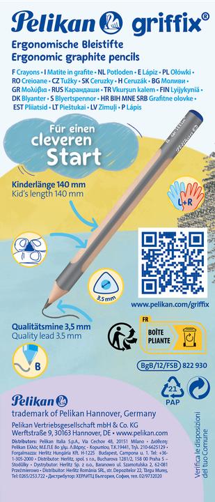 Label énergétique Pelikan B Griffix (3.50 mm, B, 1 x)