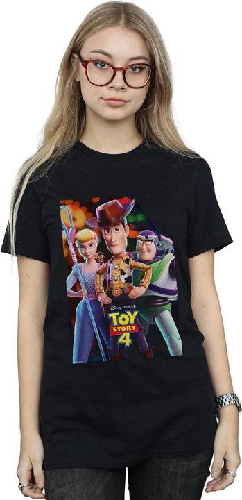 Produktbild Disney Toy Story 4 Buzz Woody And Bo Peep Poster TShirt (XXL)