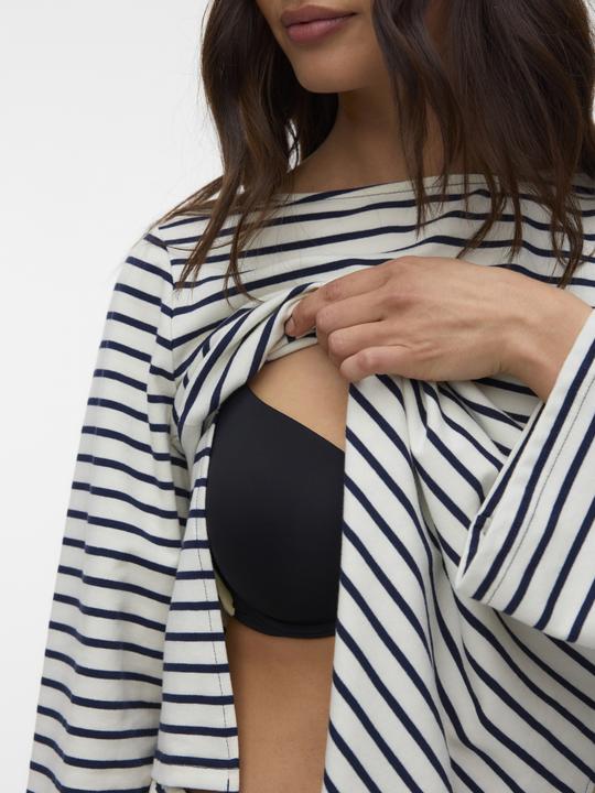 Produktbild Mamalicious Normal geschnitten U-Boot Ausschnitt Top Bluse (M)
