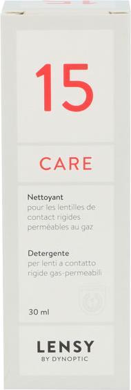 Actual product image Lensy Care 15 Hartlinsenreiniger (Saline solution Lens solution, 30 ml)